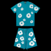 DENIM SET TEAR VIBRANT SHADE OF BLUE