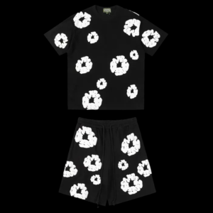 DENIM TEAR BLACK SET