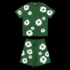 DENIM TEAR GREEN SET