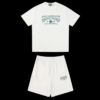 DENIM TEAR WHITE SET