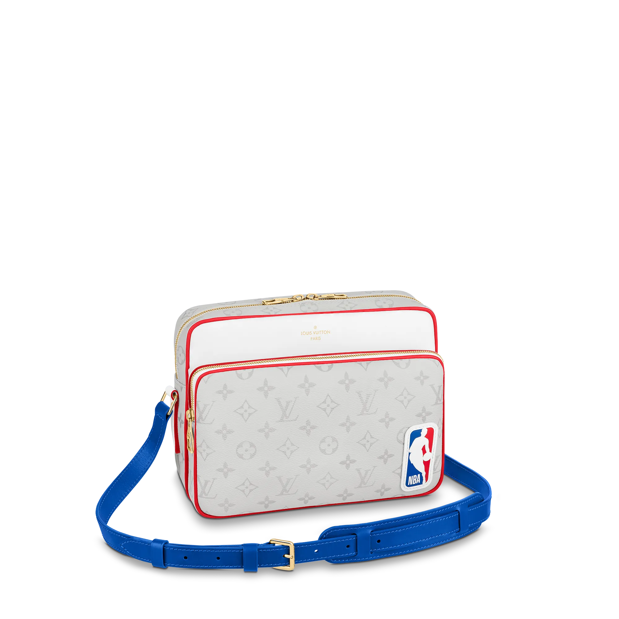 LV X NBA BAG WHITE