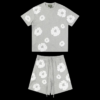 OFF WHITE TEAR DENIM SET