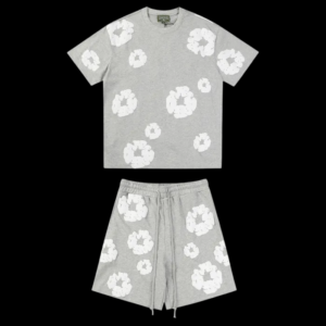 OFF WHITE TEAR DENIM SET