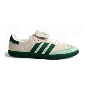 Adidas Samba x Wales Bonner - Cream White / green