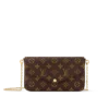 Louis Vuitton Felicie Pouch - Brown