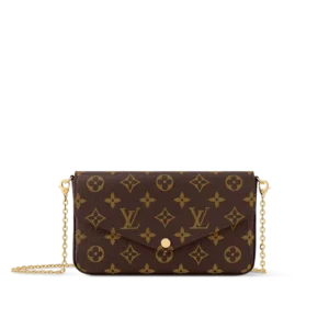 Louis Vuitton Felicie Pouch - Brown
