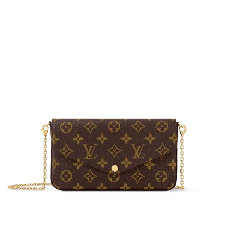 Louis Vuitton Felicie Pouch - Brown