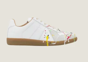 Maison Margiela Replica - Nubuck Leather & Velour / Dirty Wash / Paint Splatter