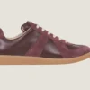 Maison Margiela Replica - Nappa Leather & Suede / Burgundy / Honey Sole