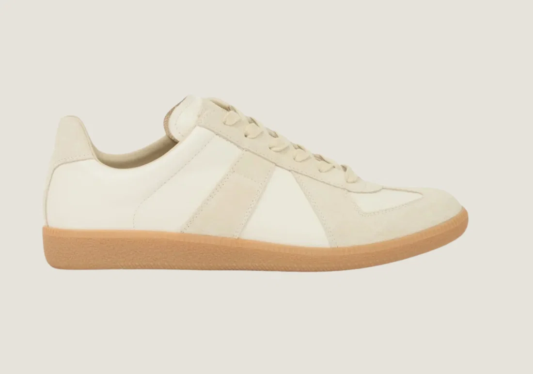 Maison Margiela Replica - Nappa Leather & Suede / Beige / Honey Sole