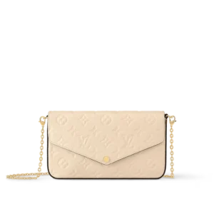 Louis Vuitton Felicie Pouch - Cream