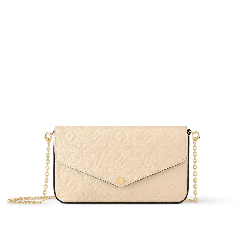 Louis Vuitton Felicie Pouch - Cream
