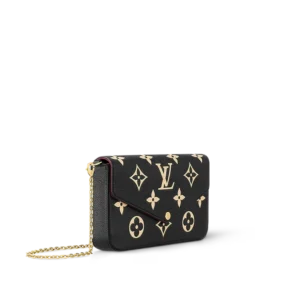 Alternative view of Louis Vuitton Felicie Pouch - Black Beige