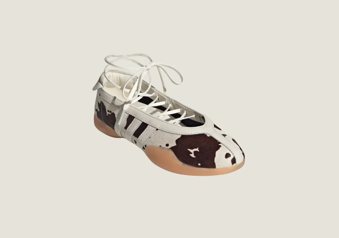 Adidas Taekwondo Mei - Cow Print Brown / White - Image 4