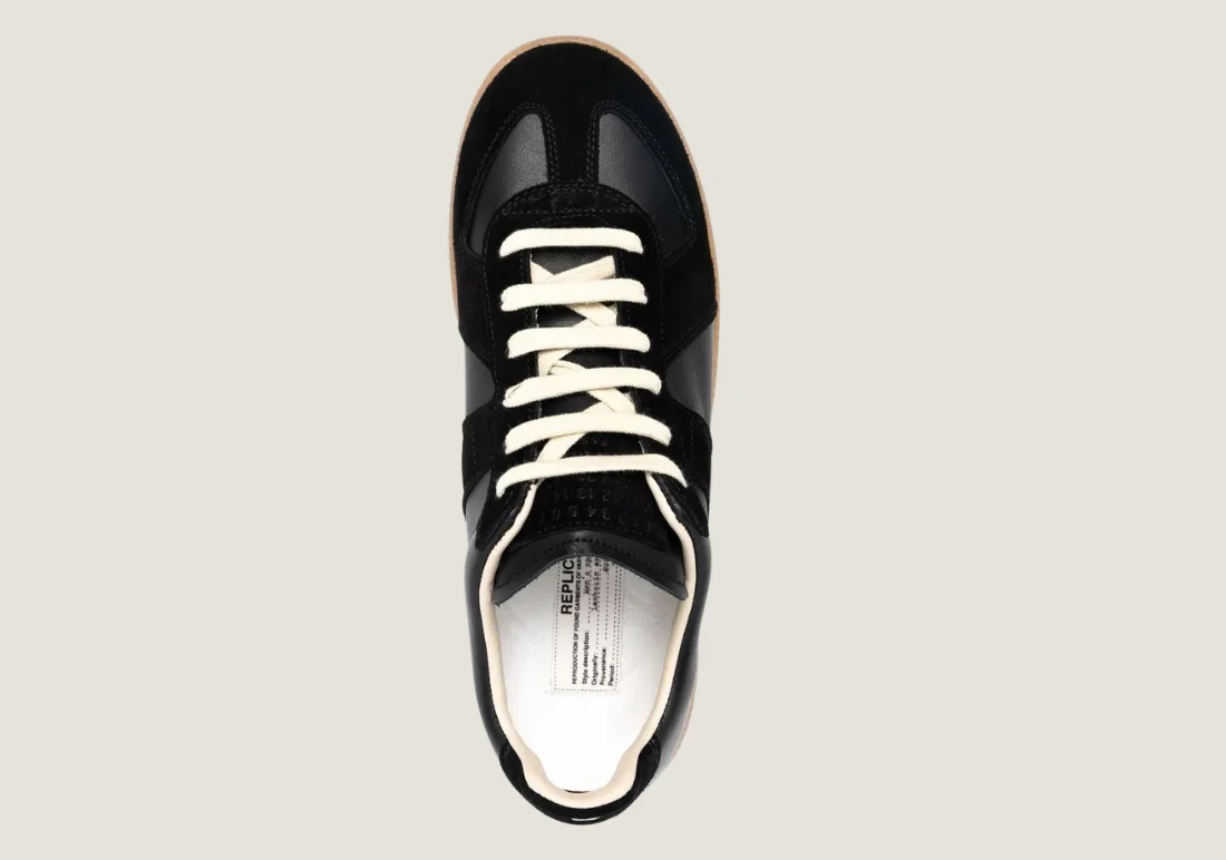 Maison Margiela Replica - Nappa Leather / Black / Honey Sole - Image 3