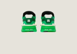Alternative view of AMIRI MA Runner - Green / White / Cream
