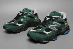 Alternative view of New Balance 9060 - Green White - V2