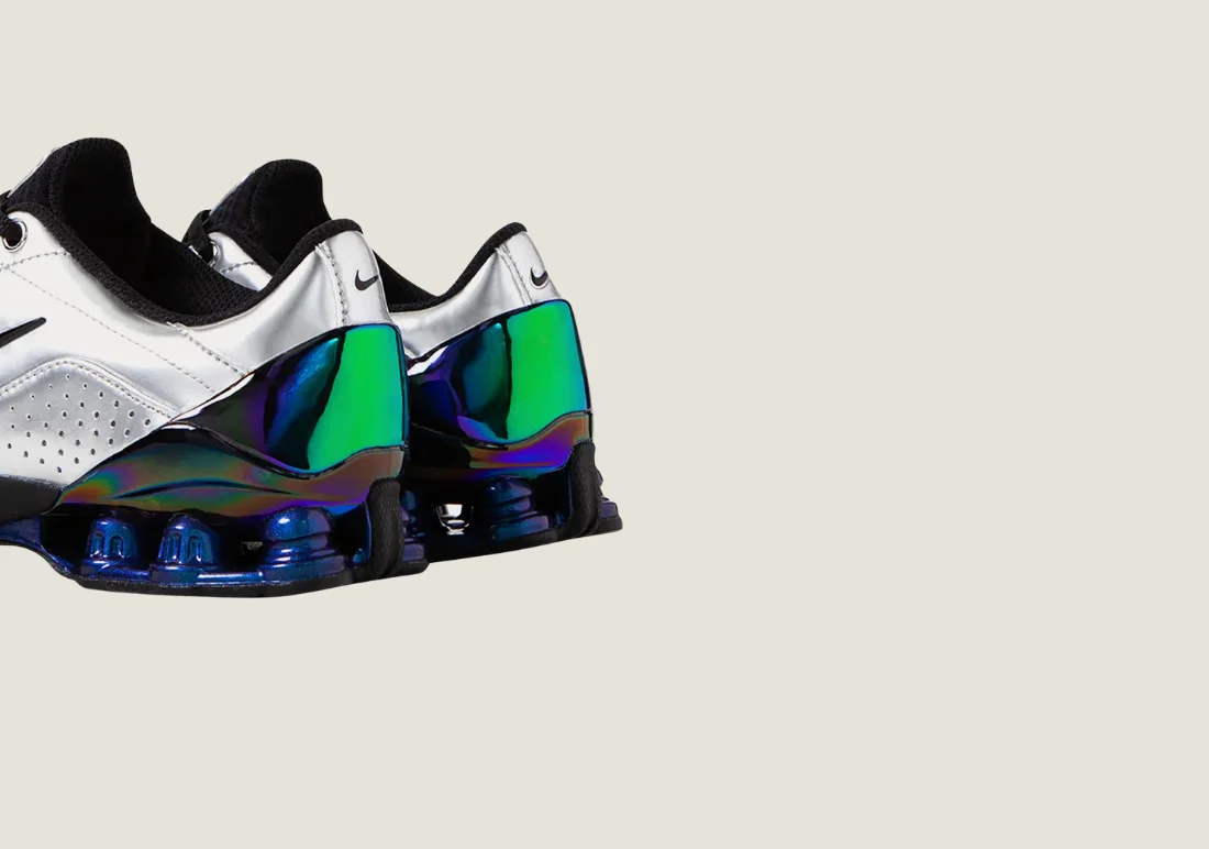 Nike Total 90 Shox Secutor Maha Amsterdam Metallic Silver - Image 3
