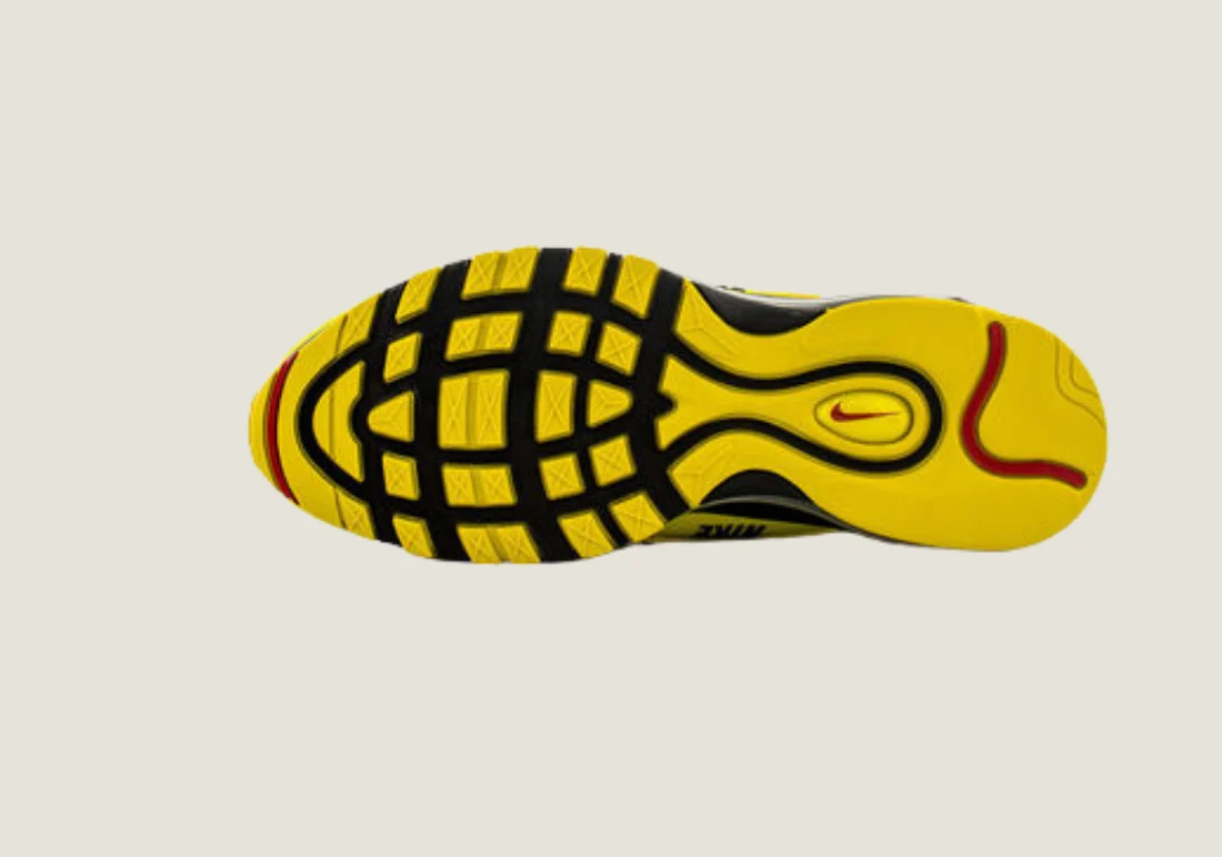 Nike Air Max 97 Citron Brillant Yellow / Black - Image 3