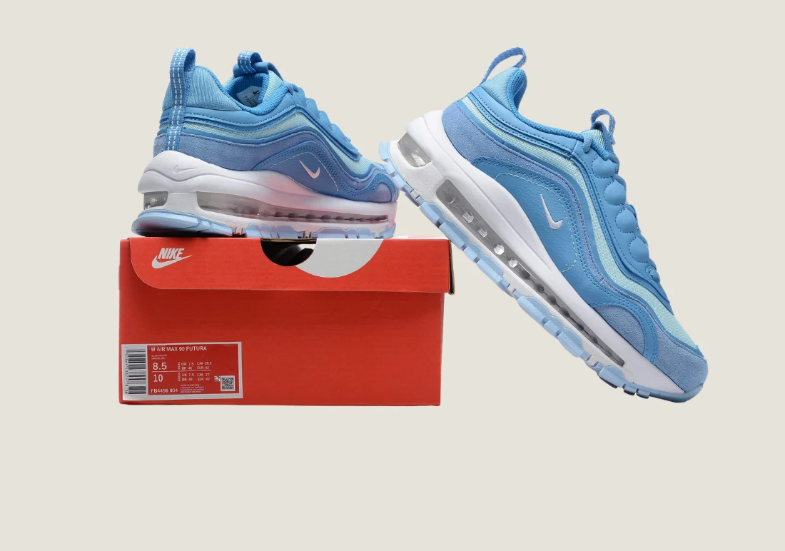 Nike Air Max 97 Futura - Blue / White - Image 3