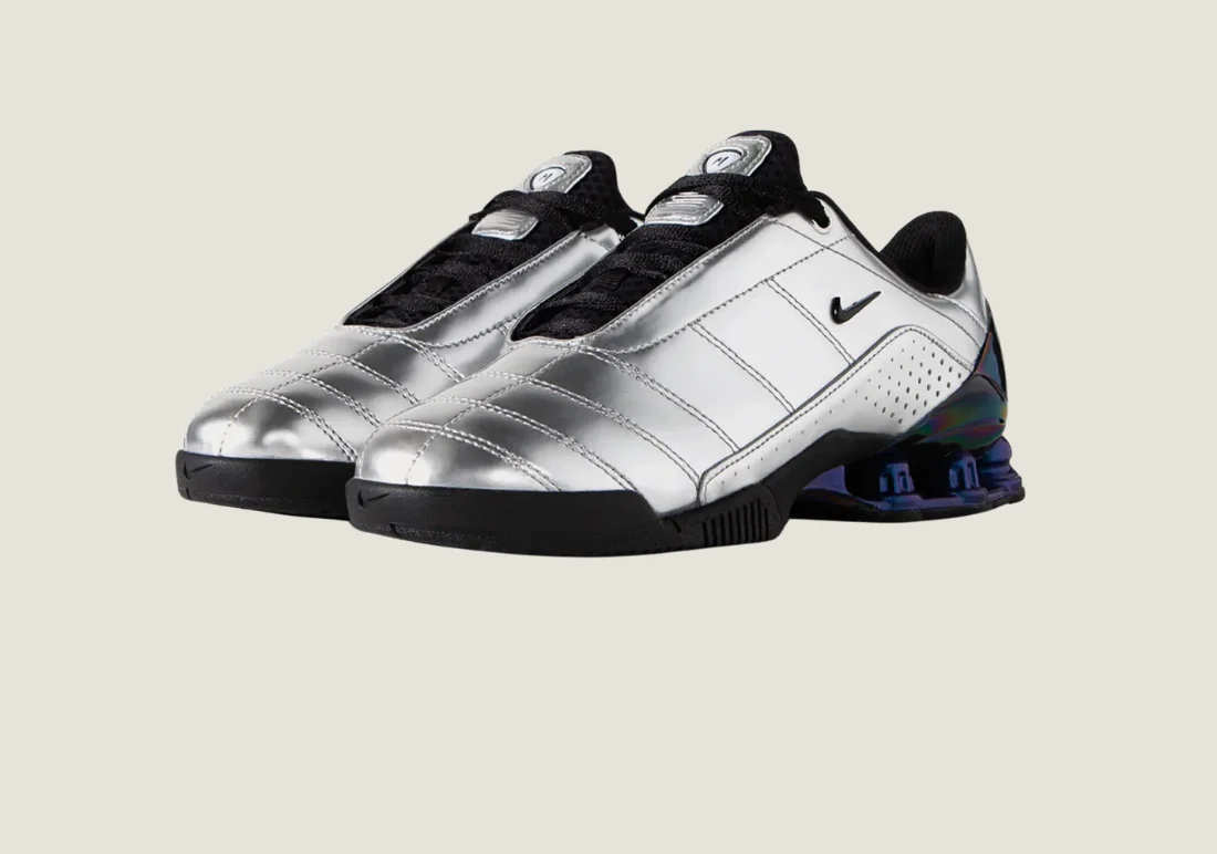 Nike Total 90 Shox Secutor Maha Amsterdam Metallic Silver - Image 2