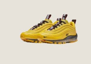 Alternative view of Nike Air Max 97 Citron Brillant Yellow / Black