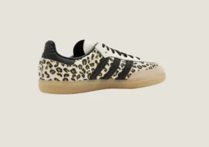 Alternative view of Adidas Samba - Leopard Print Beige / Black
