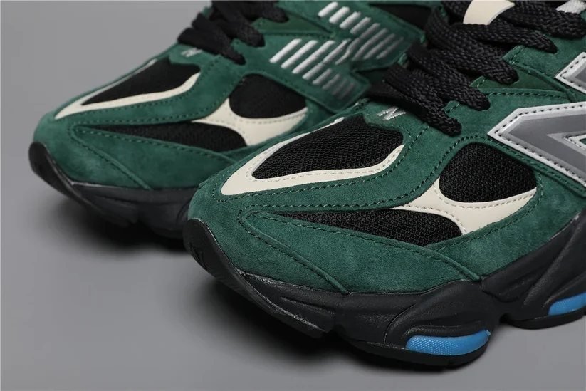 New Balance 9060 - Green White - V2 - Image 3