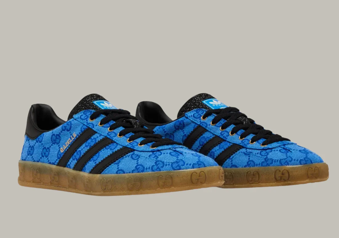 Adidas Gazelle Retro G - Monogram Blue - Image 3
