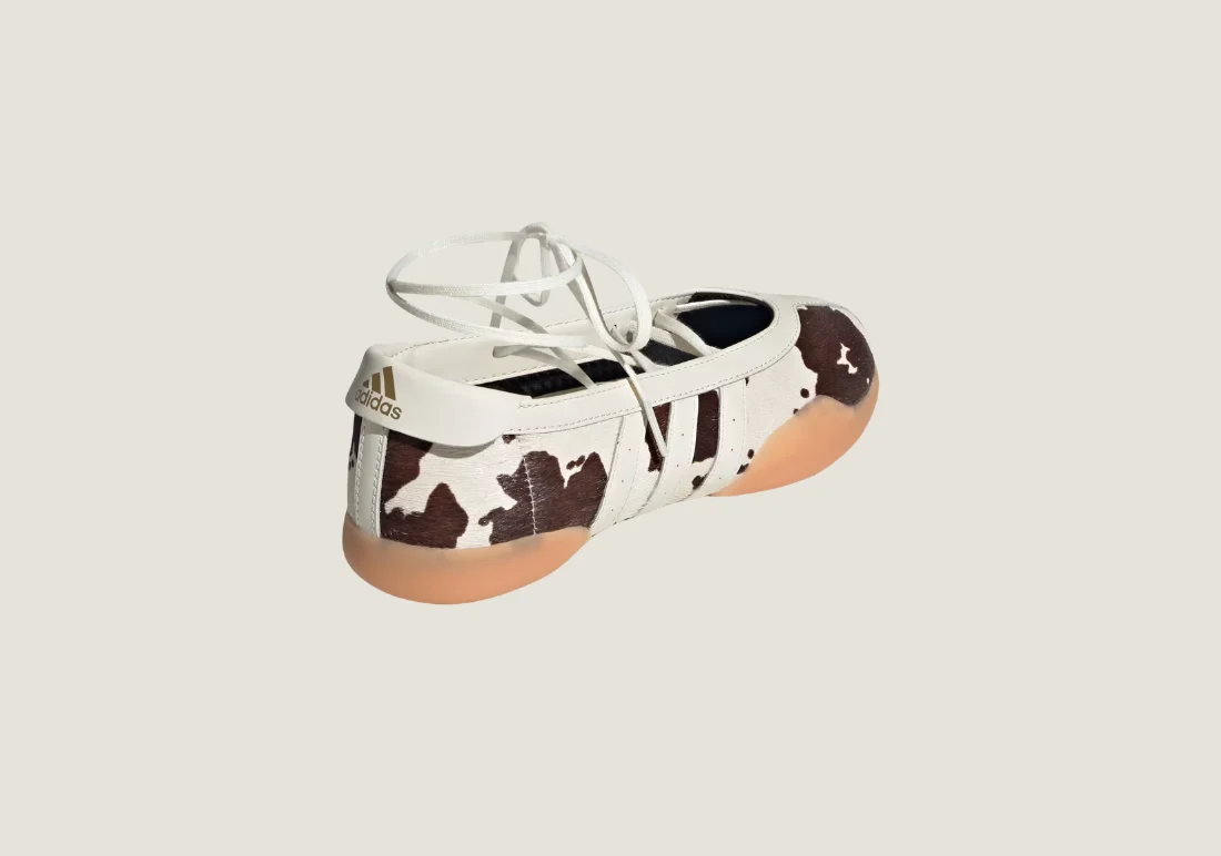 Adidas Taekwondo Mei - Cow Print Brown / White - Image 5
