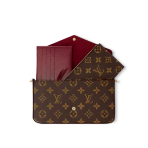 Alternative view of Louis Vuitton Felicie Pouch - Brown