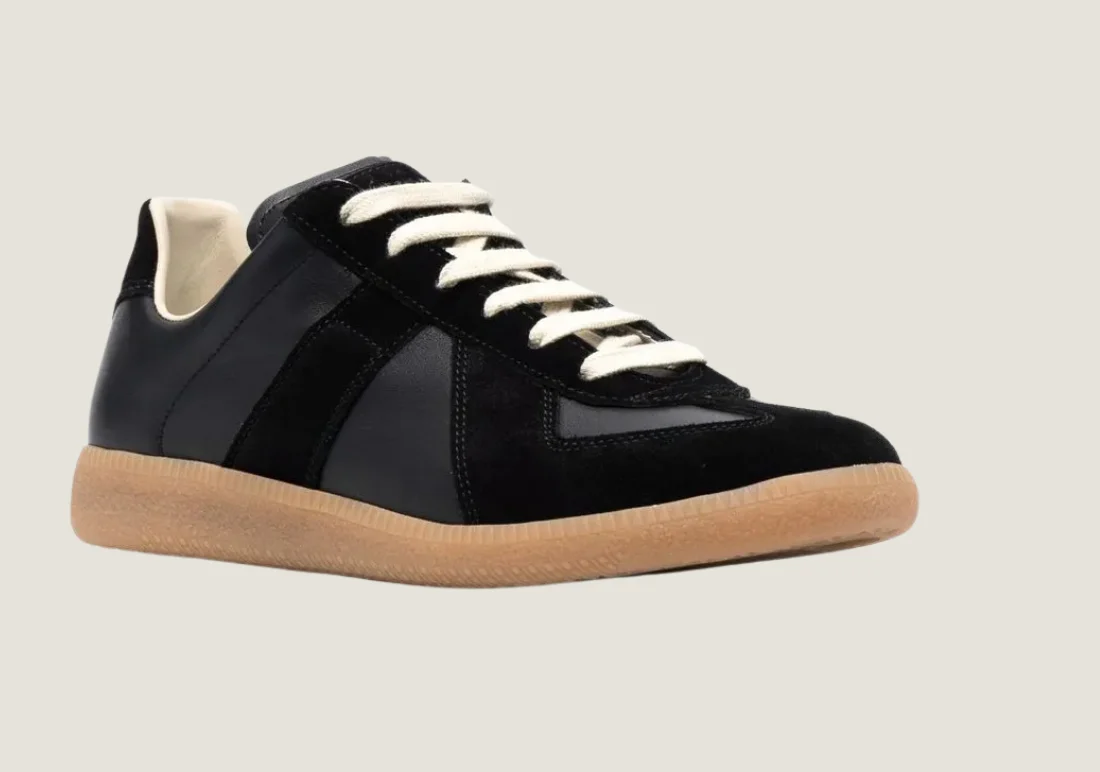 Maison Margiela Replica - Nappa Leather / Black / Honey Sole - Image 2
