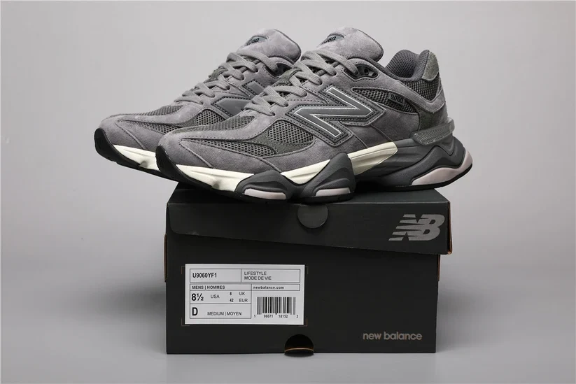 New Balance 9060 - Grey Black - Image 4