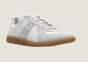Alternative view of Maison Margiela Replica - Nappa Leather & Suede / White / Honey Sole