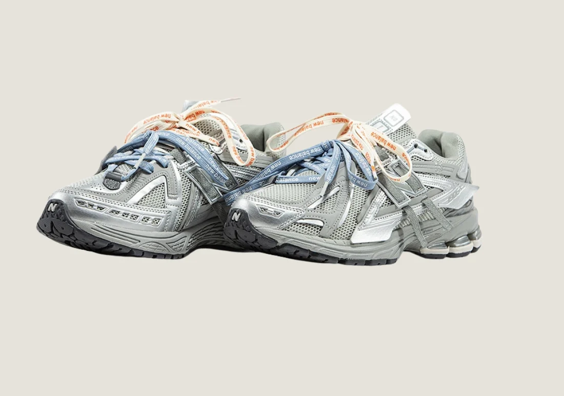 New Balance 1906A - Double Laces Grey - Image 2