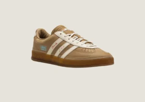Alternative view of Adidas Gazelle Indoor x Lionel x Bad Bunny - Tan / White