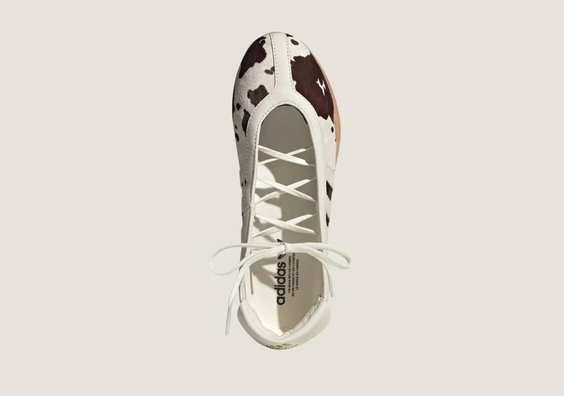 Adidas Taekwondo Mei - Cow Print Brown / White - Image 3