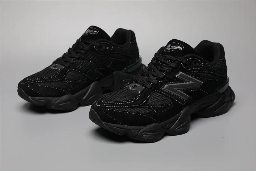 New Balance 9060 - Full Black - Image 7