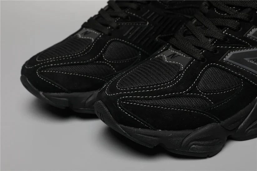 New Balance 9060 - Full Black - Image 8