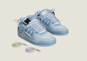Alternative view of Adidas Forum Buckle Low x Bad Bunny - Blue Tint