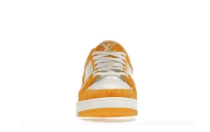 Alternative view of LV – TRAINER YELLOW MONOGRAM DENIM WHITE