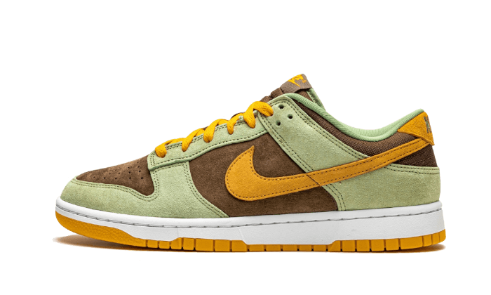 DUNK L - OLIVE BROWN ORANGE