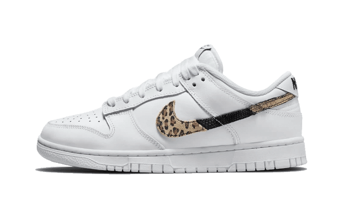 DUNK L - ANIMAL PRINT WHITE