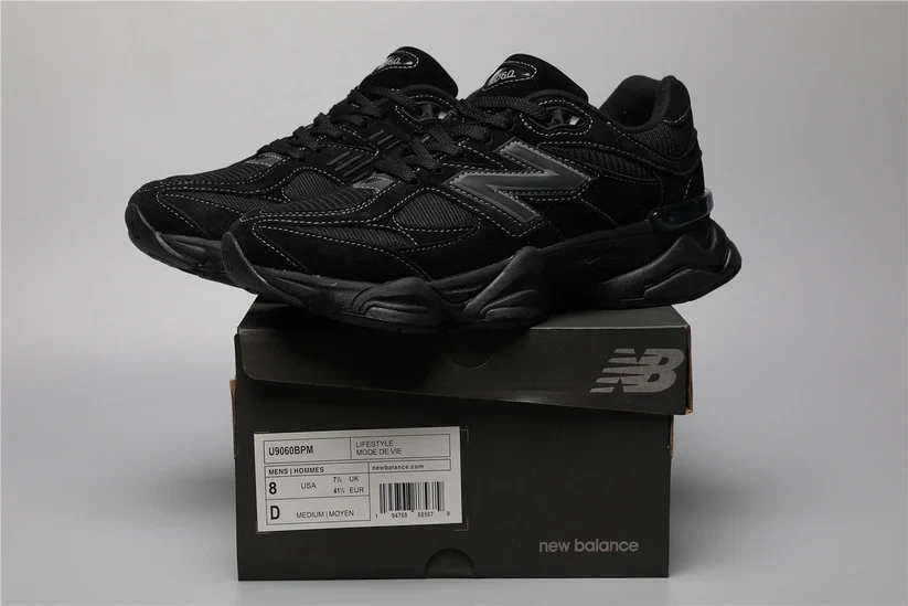 New Balance 9060 - Full Black - Image 9