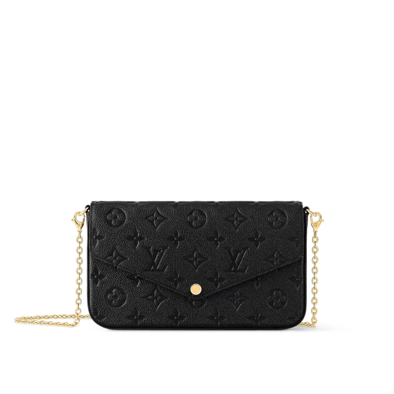 Louis Vuitton Felicie Pouch - Black