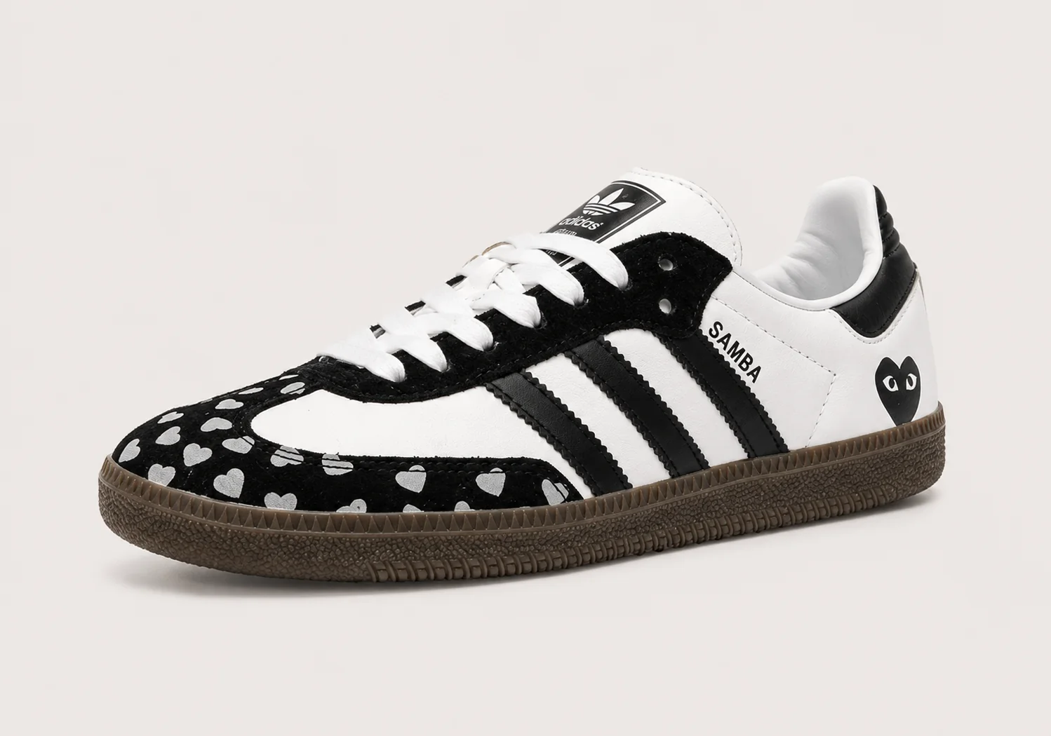 Adidas Samba x CDG - White / Black - Image 3