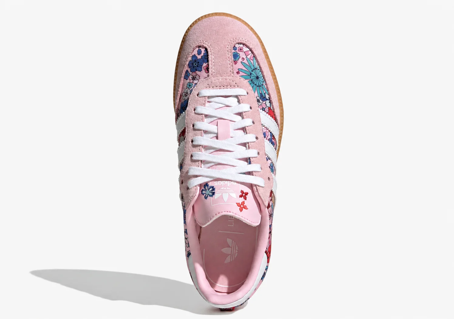 Adidas Samba OG x Liberty London - Pink / White - Image 4