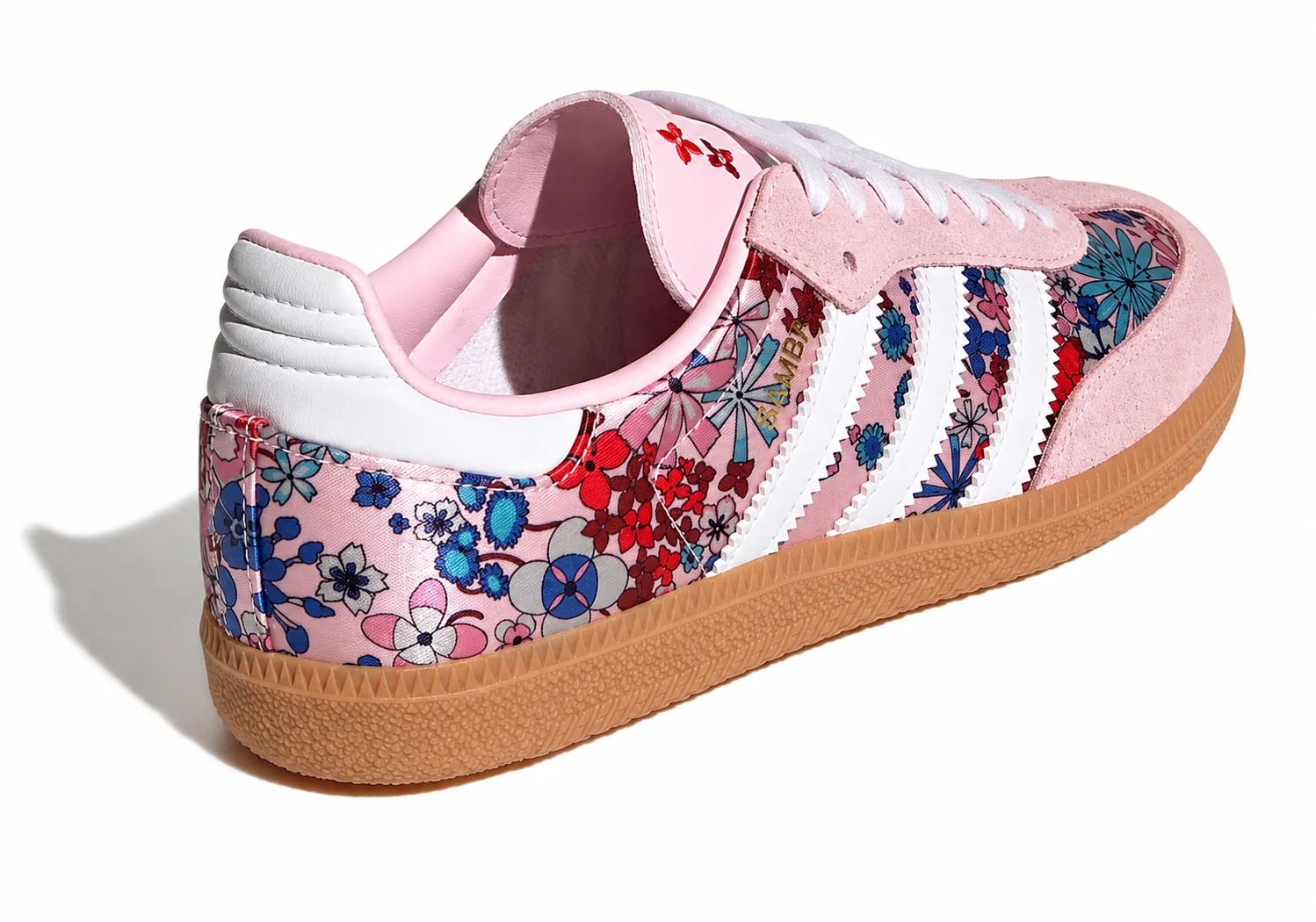 Adidas Samba OG x Liberty London - Pink / White - Image 3