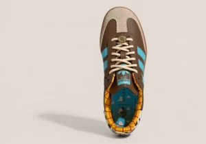 Alternative view of Adidas Samba OG x Toy Story 'Woody' - Brown & Turquoise