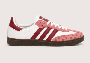 Adidas Samba x CDG - Red / White